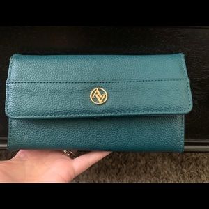 Blue wallet